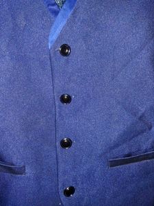 Men Waistcoat Royal Blue 🔵