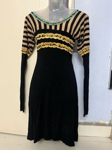 Korean Branded Pinterest Black One Piece