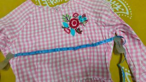 Pure Cotton Frock (13 To 14 Years Girls)