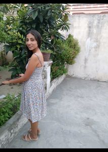 Casual Flower Print Dress