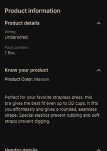 🛑Enamore Multi-way Bra