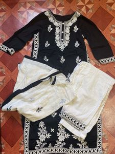 Elegant Embroidered Kurta Set