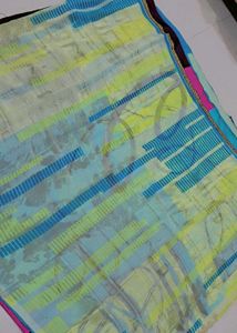 Elegant Striped Saree