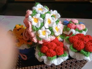 Crochet Flower Bouquet 💐
