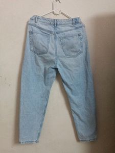 High Waist Mom Fit Jeans