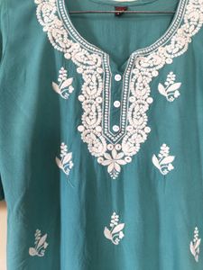 Chickankari Short Kurti