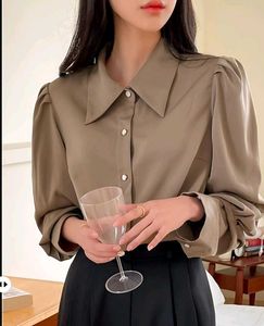 New with tag Pinterest korean puff Elegant Olive G