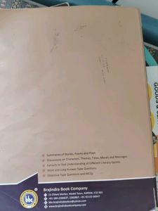English Class 12 Complementary Book