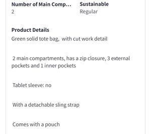 Tote Bag For Women