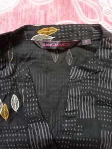 Black Kurti By Rangmanch