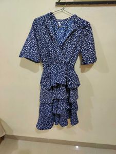 Floral Ruffle Mini Dress