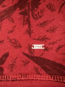 Patterned Sweater hudi...
