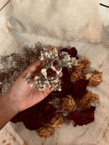 Vintage Journalling Dried Flowers