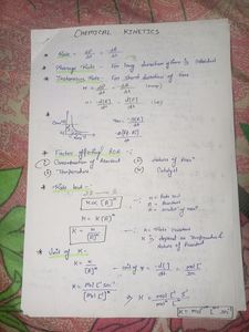 Short Notes Class 12