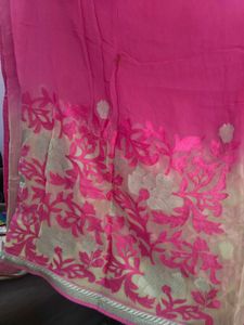 combo of two sarees silk fabric nd zari work