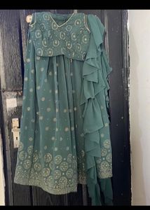 Mehendi Function Lehenga