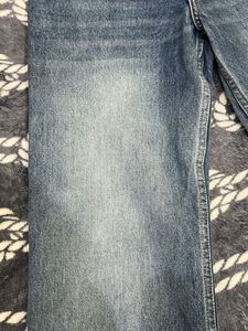 Wide Leg Denim Jeans