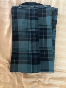 Burberry Green Striped Casual shirt