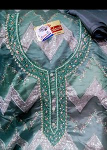 Organza Pakistani Suit