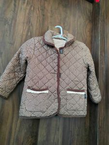 Houndstooth Padded Jacket