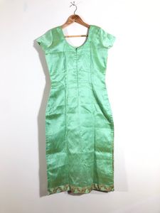 Sea Green Printed Kurta Set(Women’s)