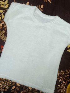 Fluffy White Top