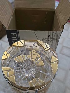 Gold Mosaic  Jar