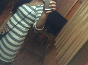 Striped Casual Dress