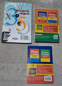 Maths,physics,chemistry Formulae Books (S
