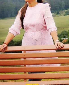 Pink Floral Dress