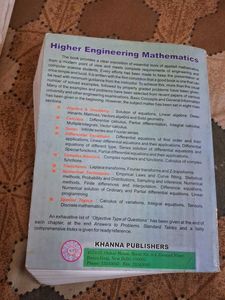 Higher Engineering Mathematics