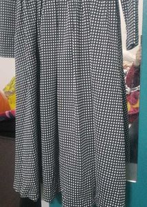 Houndstooth Print Overcoat