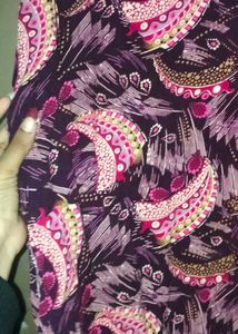 Printed Pink kurti