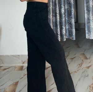 Black Flared Jeans