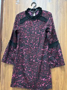 Animal Print Mini Dress