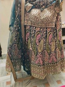 Beutiful Mirror Work Heavy Flair Lehenga
