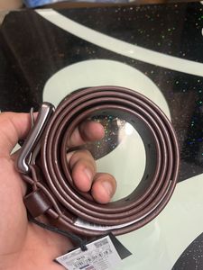 Pure Brown Leather Belt From Spain (MARP 40 Euros)