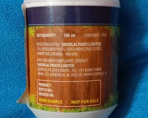 Sheenlac water base interior wood polish is a PU based heavy duty polish with a glossy or matt finish that dries quickly to a crystal clear film.100ml