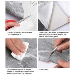 Marble Wallpaper Peel and Stick