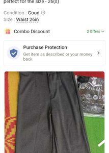 Black Top Nd Trouser Combo