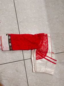 Beautiful Red Colour Saree