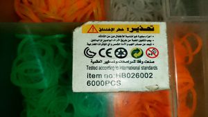 TODAY 6000 Pieces Imported Loom Bands Kit Set Kids