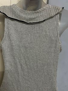Korean Glitter Pinterest Silver Trim
