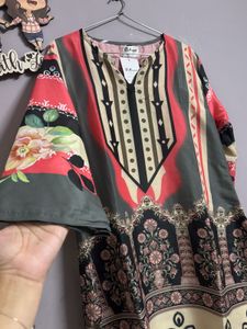 Printed Pakistani Salwar Kameez Suit With Dupatta