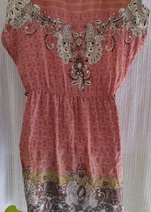 Boho Print Dress