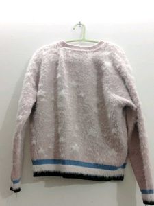 Women Peach Sweater
