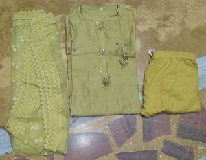 Embroidered Kurta Set