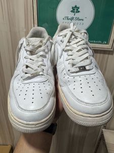Nike Air Force 1 White Unisex Sneakers