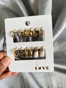 6 Earring Combo