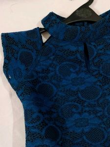 Blue Lace Dress
